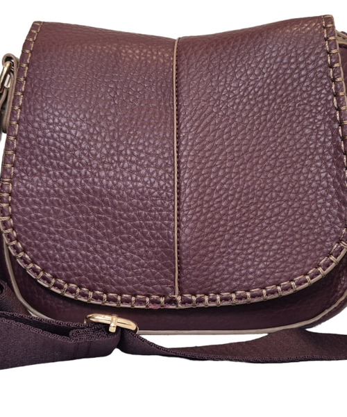 Maroon Charlie Cross Body Bag